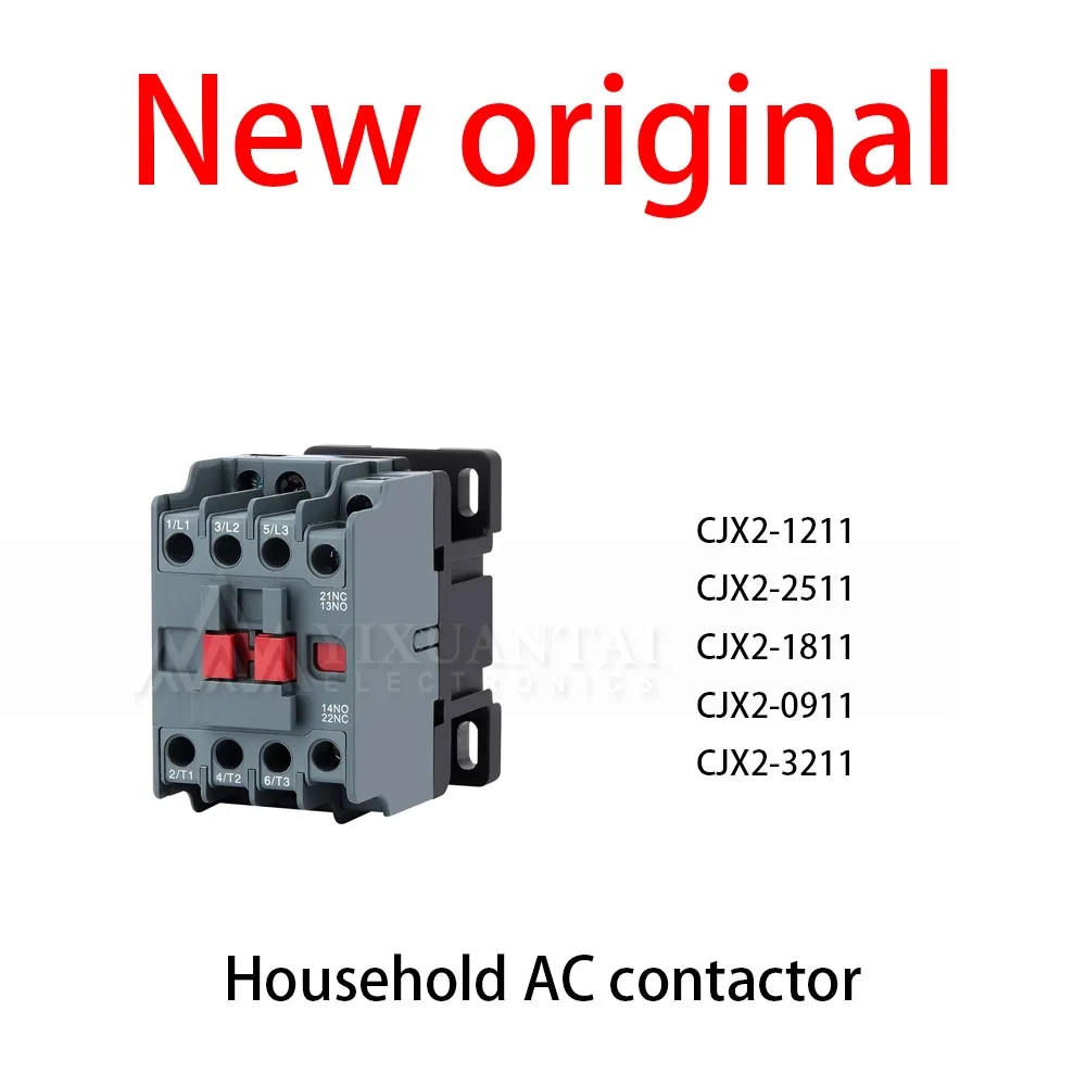 1Pcs/New Original CJX2-1211 CJX2-2511 CJX2-1811 CJX2-0911 CJX2-3211 Household AC contactor
1Pcs/New Original CJX2-1211 CJX2-2511 CJX2-1811 CJX2-0911 CJX2-3211 Household AC contactor