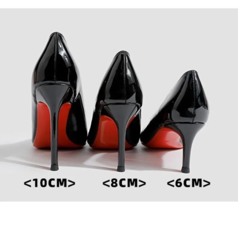 Sexy Red-soled Women's Classic Low-cut Shoes, Summer Soft Leather Work Shoes, Women's Party and Wedding High Heels
Sexy Red-soled Women's Classic Low-cut Shoes, Summer Soft Leather Work Shoes, Women's Party and Wedding High Heels