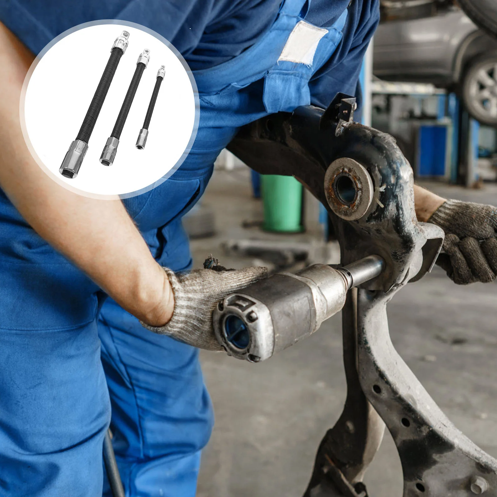 Flexible Socket Extension Bar 1/4 3/8 Ratchet Wrench Extender Rod Car Repair Tool Steel Resilient Drive Head For Automotive Home
Flexible Socket Extension Bar 1/4 3/8 Ratchet Wrench Extender Rod Car Repair Tool Steel Resilient Drive Head For Automotive Home