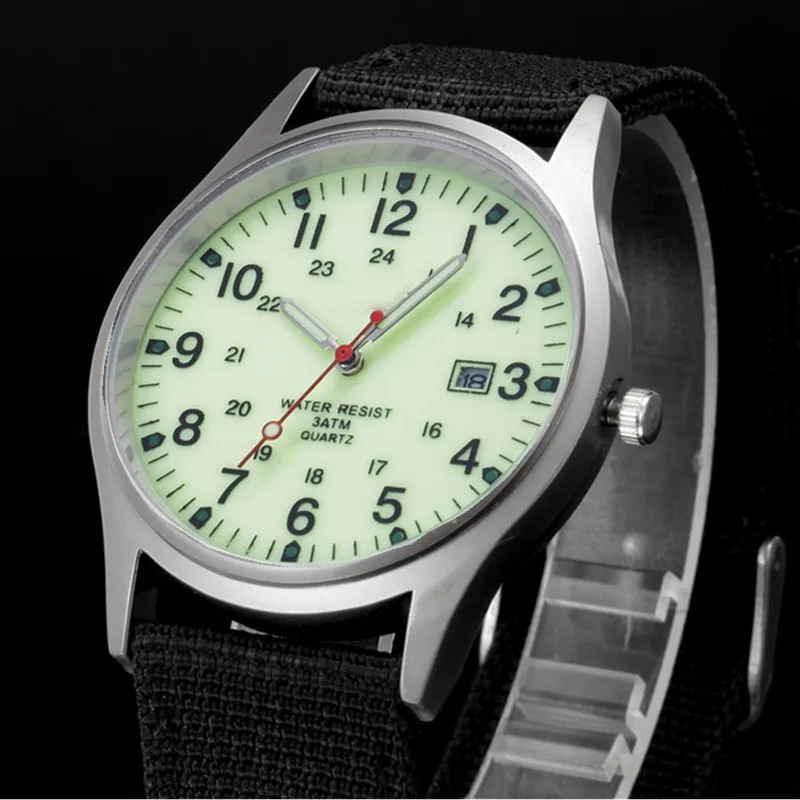 1pc / lot Men Brand Watches Students Fashion Casual Nylon Band Sports Military Date Quartz Wrist Watch Black Reloj Hombre 2025
1pc / lot Men Brand Watches Students Fashion Casual Nylon Band Sports Military Date Quartz Wrist Watch Black Reloj Hombre 2025