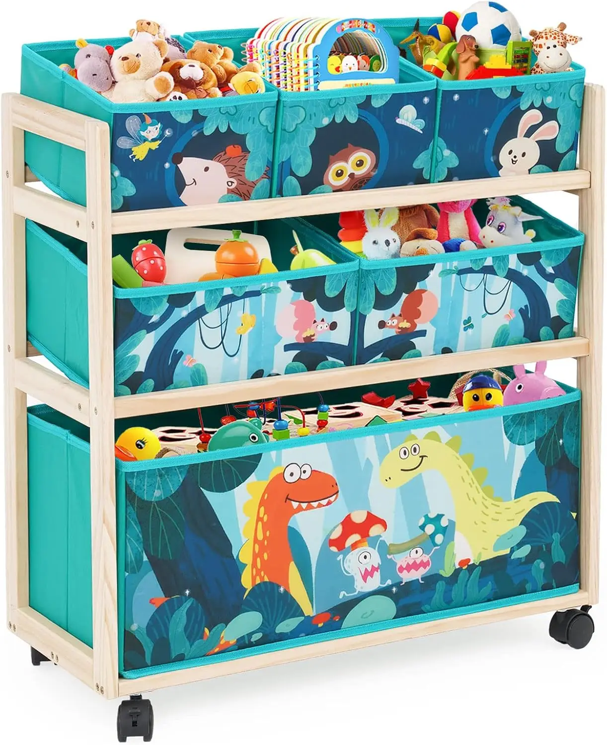 kids Toy Storage Organizer with Wheels, Utility Rolling Cart with Large Storage Capacity for Bedroom, Toy Room, Playroom - Hold
kids Toy Storage Organizer with Wheels, Utility Rolling Cart with Large Storage Capacity for Bedroom, Toy Room, Playroom - Hold