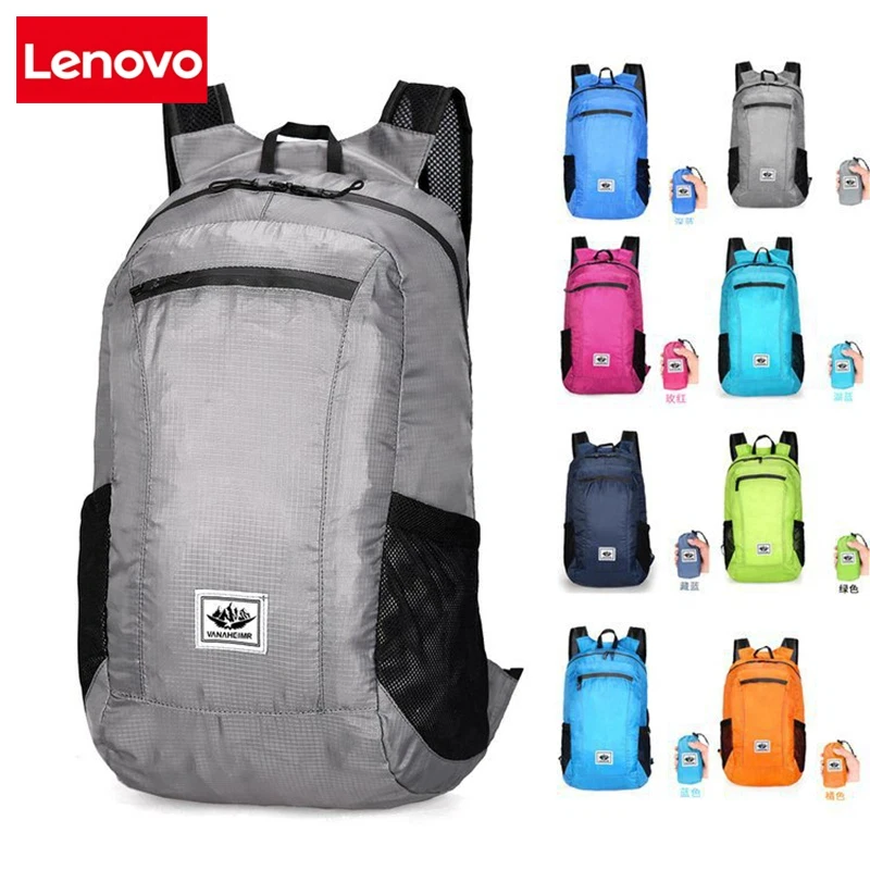 Lenovo Ultra Light Outdoor Hiking Cycling Travel Backpack Fitness Bag Waterproof Handbag Small Foldable Backpack Storage Bag
Lenovo Ultra Light Outdoor Hiking Cycling Travel Backpack Fitness Bag Waterproof Handbag Small Foldable Backpack Storage Bag