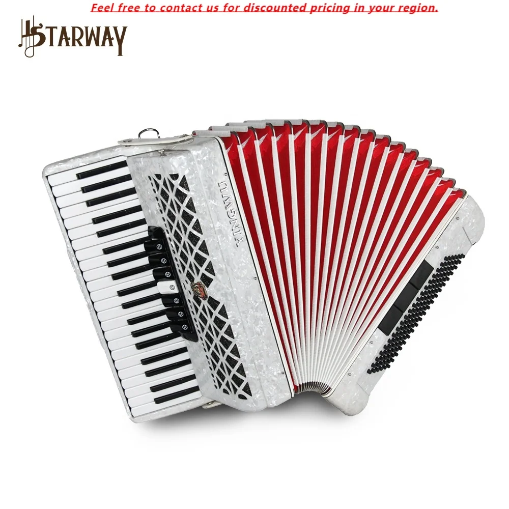 China Parrot 41 Keys 120 Bass 10 Register Diatonic Keyboard Accordion Piano Musical Instrument For Beginner
China Parrot 41 Keys 120 Bass 10 Register Diatonic Keyboard Accordion Piano Musical Instrument For Beginner