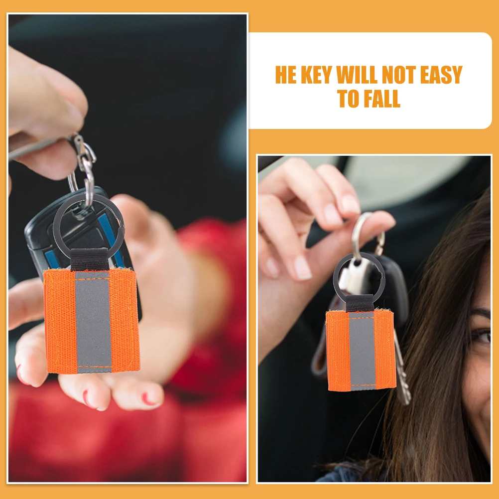 8Pcs High Visibility Reflective Keychain Tag Lightweight Safety Accessories for Bags and Purses
8Pcs High Visibility Reflective Keychain Tag Lightweight Safety Accessories for Bags and Purses