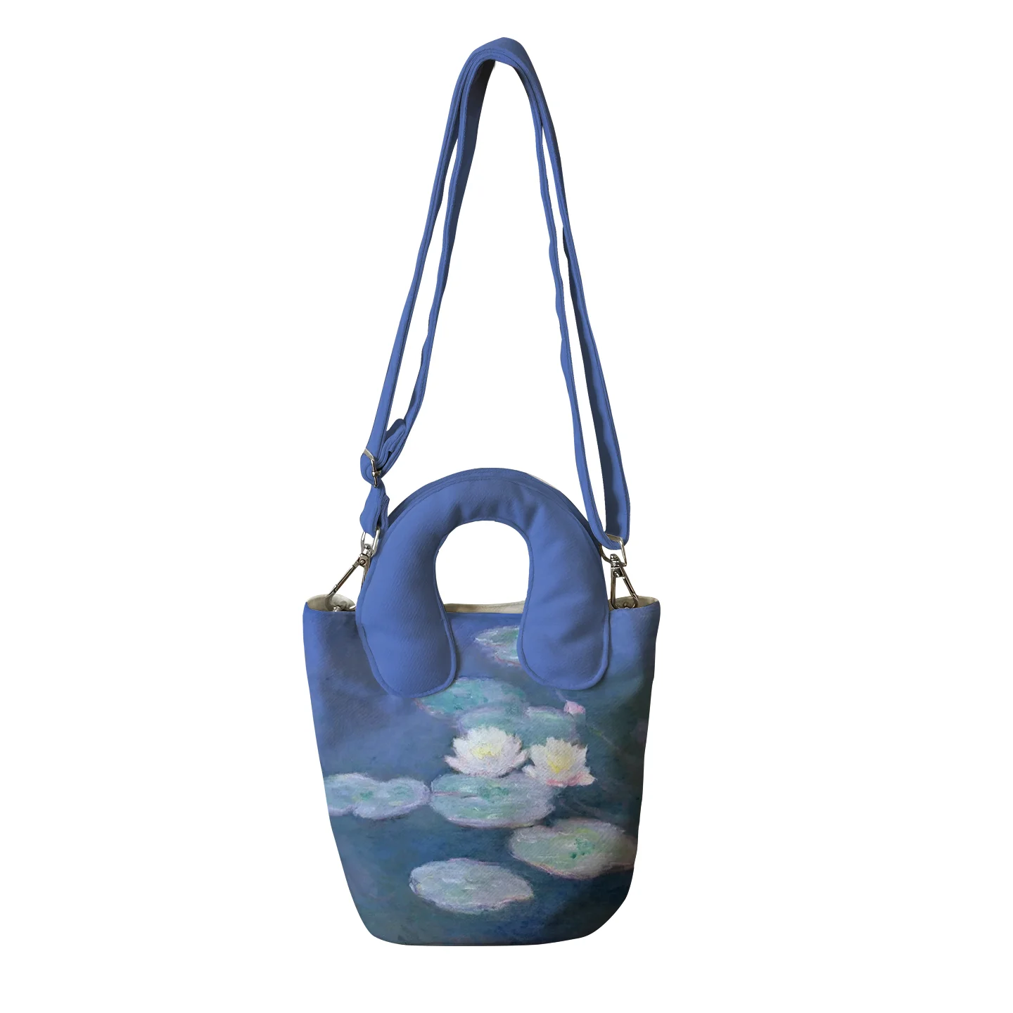 Impressionist Style Canvas Bucket Bag Women's Crossbody Eco-friendly Shopping Bag Monet Waterlily Oil Painting Collection
Impressionist Style Canvas Bucket Bag Women's Crossbody Eco-friendly Shopping Bag Monet Waterlily Oil Painting Collection