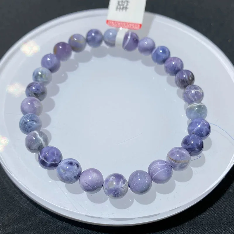 Natural Blue- Purple Larimar Round Bracelet For Women Men Larimar Jewelry
Natural Blue- Purple Larimar Round Bracelet For Women Men Larimar Jewelry