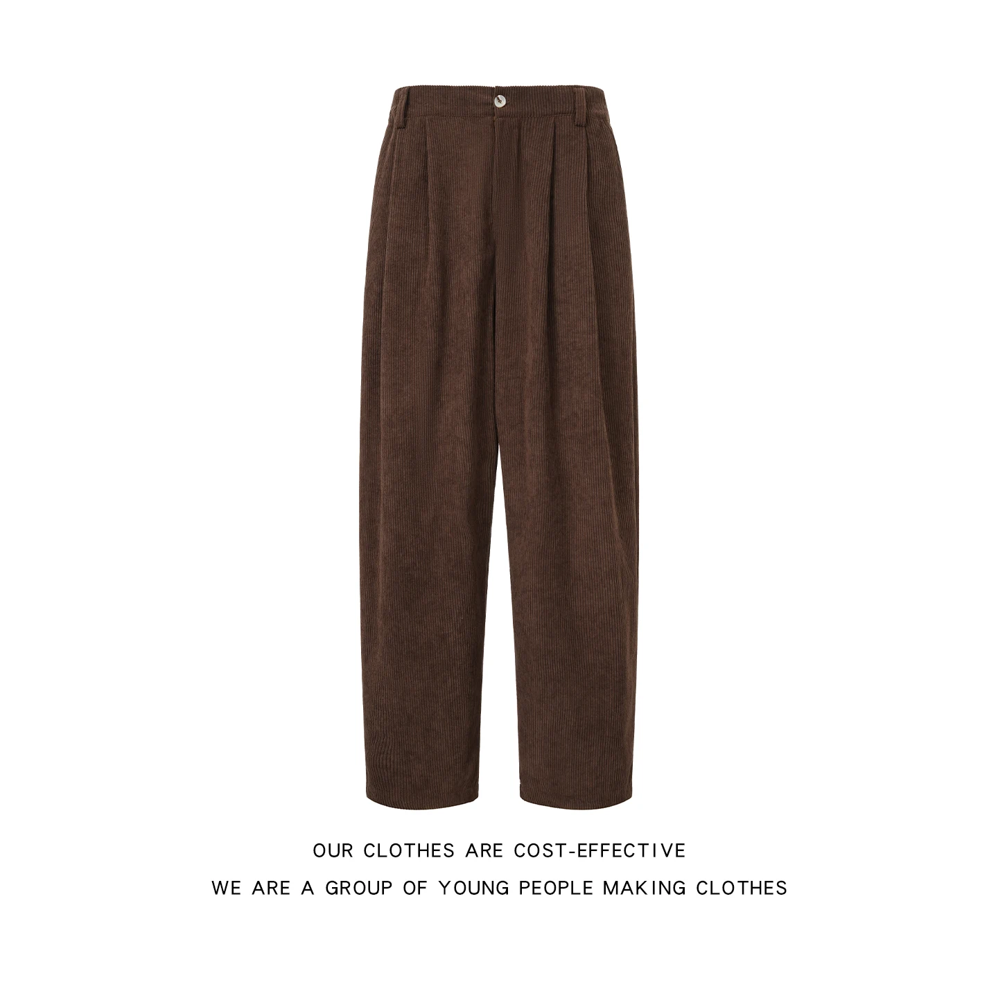 Men's Brown Corduroy Pants Casual Drapey Pleated Harlan Carrot Pants Old Money Sle Summer Anti-Wrinkle Straight Leg Jeans
Men's Brown Corduroy Pants Casual Drapey Pleated Harlan Carrot Pants Old Money Sle Summer Anti-Wrinkle Straight Leg Jeans