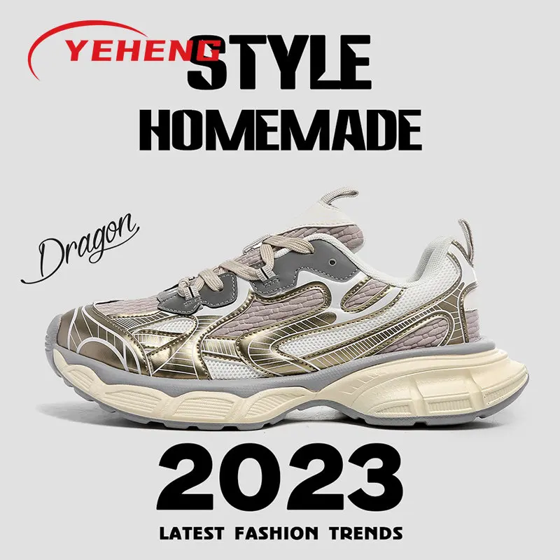 2023 New Designer Old Daddy Shoes For Men Lace Up Platform Couple Shoes Flats Casual Mesh Sneakers Women Flat Tenis Masculino
2023 New Designer Old Daddy Shoes For Men Lace Up Platform Couple Shoes Flats Casual Mesh Sneakers Women Flat Tenis Masculino