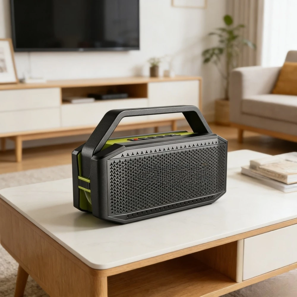 Portable Bluetooth Speaker 100W Peak Loud with Deep Bass IPX6 Waterproof Wireless 60W Radiator 40H Playtime EQ Dual Pairing
Portable Bluetooth Speaker 100W Peak Loud with Deep Bass IPX6 Waterproof Wireless 60W Radiator 40H Playtime EQ Dual Pairing