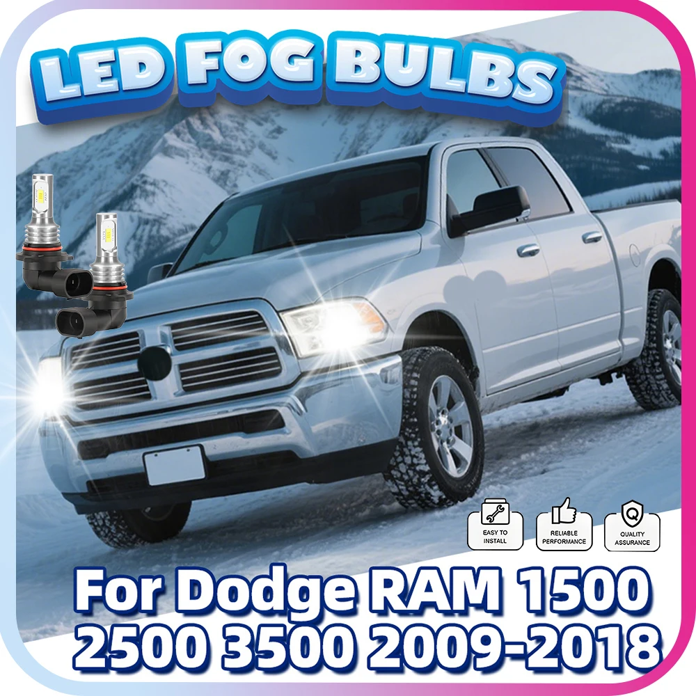 2 шт. для Dodge RAM 1500 2500 3500 2009-2018 светодиодные автомобильные противотуманные фары 12 В передние противотуманные фары 3570 CSP лампы Canbus 
2 шт. для Dodge RAM 1500 2500 3500 2009-2018 светодиодные автомобильные противотуманные фары 12 В передние противотуманные фары 3570 CSP лампы Canbus