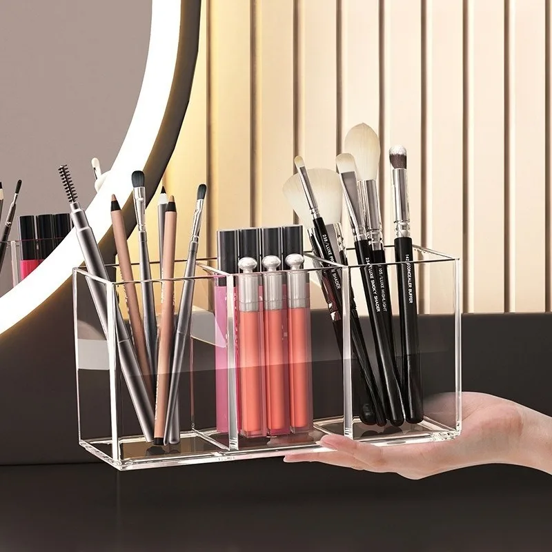 3pcs/lot New Transparent Acrylic Cosmetic Storage Box Desktop Lipstick Organizer Dressing Table Storage Rack for Cosmetics
3pcs/lot New Transparent Acrylic Cosmetic Storage Box Desktop Lipstick Organizer Dressing Table Storage Rack for Cosmetics