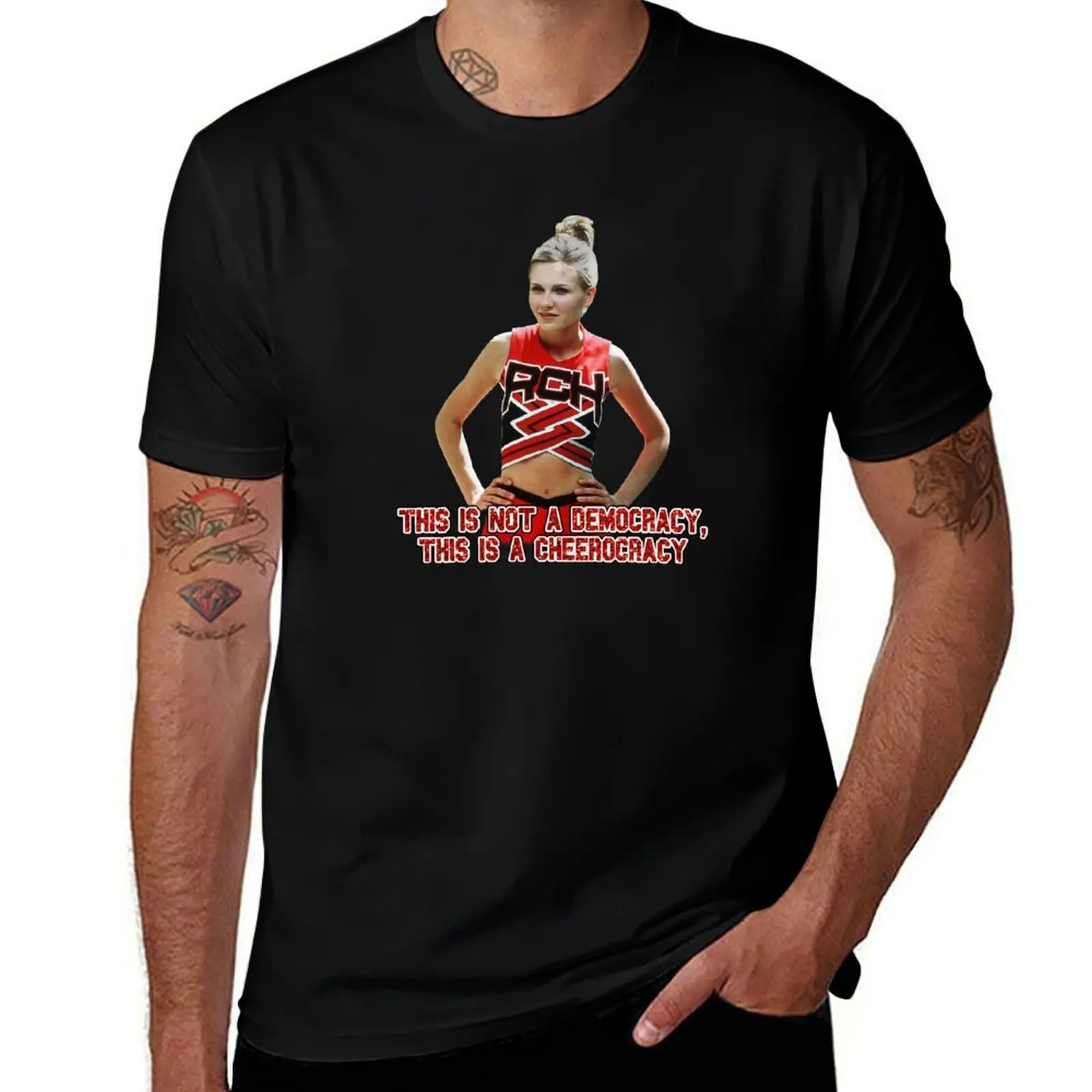 Bring It On - Torrance Shipman - Cheerocracy T-Shirt винтажные футболки футбольные футболки футболки с рисунком футболки для мужчин
Bring It On - Torrance Shipman - Cheerocracy T-Shirt винтажные футболки футбольные футболки футболки с рисунком футболки для мужчин