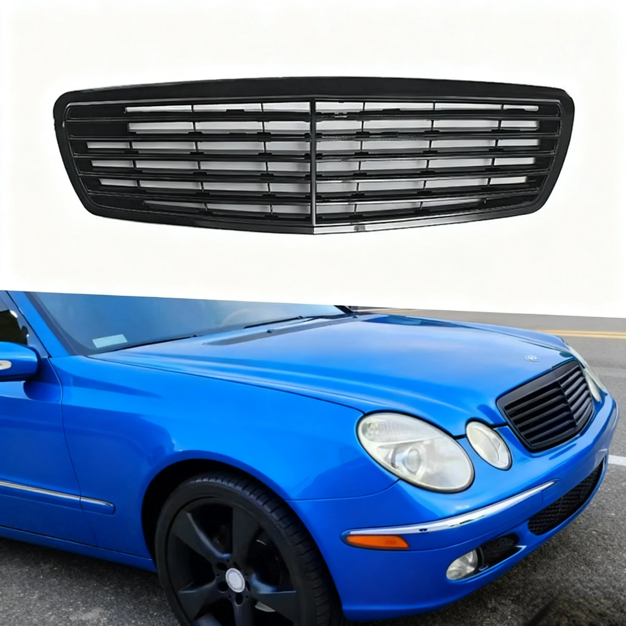 Front Center Hood Grille Bumper FOR Mercedes-Benz E-Class W211 E200 E240 E320 2002 2004 2005
Front Center Hood Grille Bumper FOR Mercedes-Benz E-Class W211 E200 E240 E320 2002 2004 2005