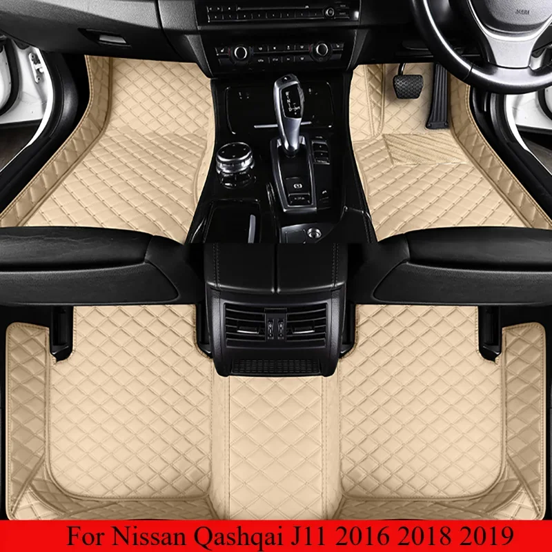 Custom Leather Full Set RHD Car Floor Mats For Nissan Qashqai J11 2016 2018 2019 Waterproof Foot Carpet Interior Auto Accessorie
Custom Leather Full Set RHD Car Floor Mats For Nissan Qashqai J11 2016 2018 2019 Waterproof Foot Carpet Interior Auto Accessorie