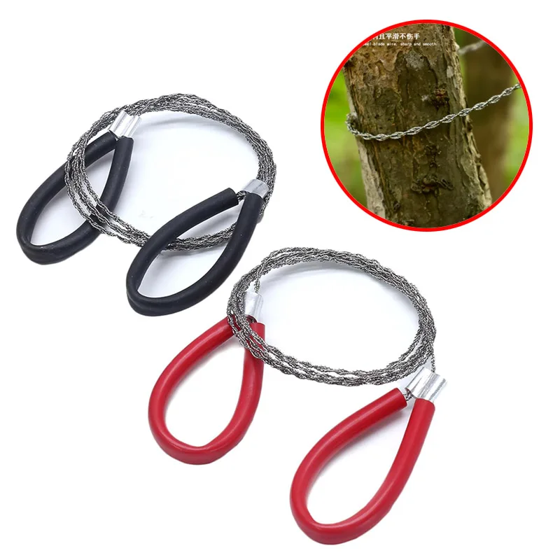 Stainless Steel Wire Saw Wilderness Survival Mini Hand Pulled String Rope Saw Outdoor Camping Hike EDC Survival Cutting Tools
Stainless Steel Wire Saw Wilderness Survival Mini Hand Pulled String Rope Saw Outdoor Camping Hike EDC Survival Cutting Tools