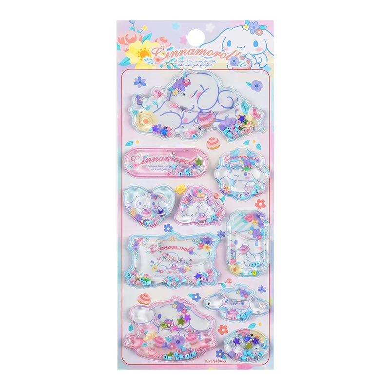 Big eared dog 3D stereoscopic oil and water filling sticker, children's cartoon Yugui dog shaking water filling sticker
Big eared dog 3D stereoscopic oil and water filling sticker, children's cartoon Yugui dog shaking water filling sticker