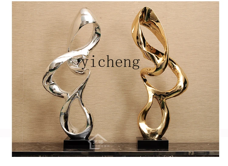 HJ Hotel Lobby Abstract Sculpture Ornament Artwork Model Room Entrance Decoration Resin Electroplating Ornament Crafts
HJ Hotel Lobby Abstract Sculpture Ornament Artwork Model Room Entrance Decoration Resin Electroplating Ornament Crafts