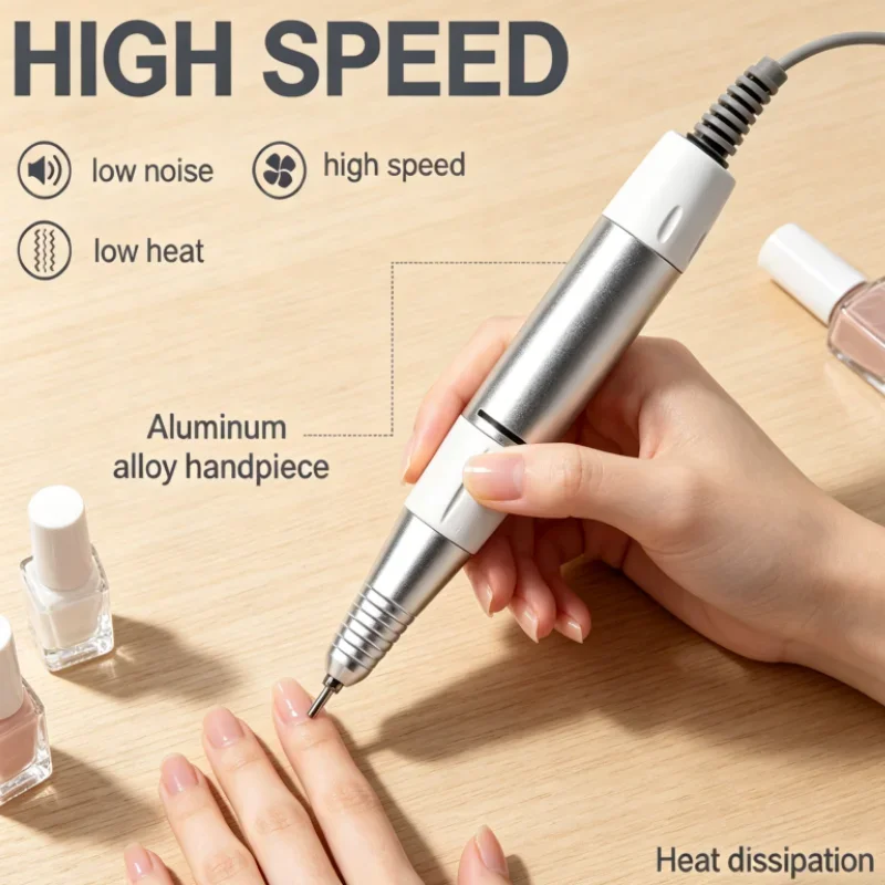 5Pins Premium ABE 35000rpm Electric Nail Drill Replacement Handpiece Pen Manicure Pedicure Beauty Accessory
5Pins Premium ABE 35000rpm Electric Nail Drill Replacement Handpiece Pen Manicure Pedicure Beauty Accessory