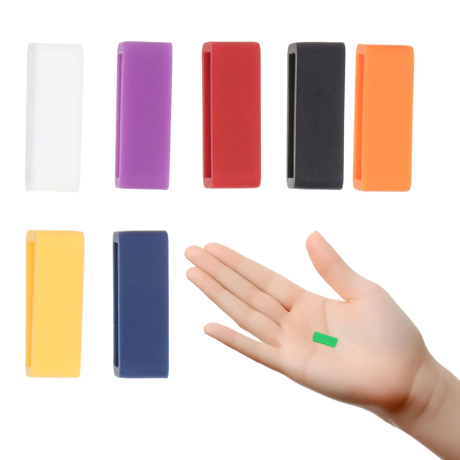 8Pcs Silicon Watchband Buckle Ring Multi-Color Strap Loop Keeper Anti-Fall Replacement Accessories 12mm Anti-Fall Buckle Ring
8Pcs Silicon Watchband Buckle Ring Multi-Color Strap Loop Keeper Anti-Fall Replacement Accessories 12mm Anti-Fall Buckle Ring