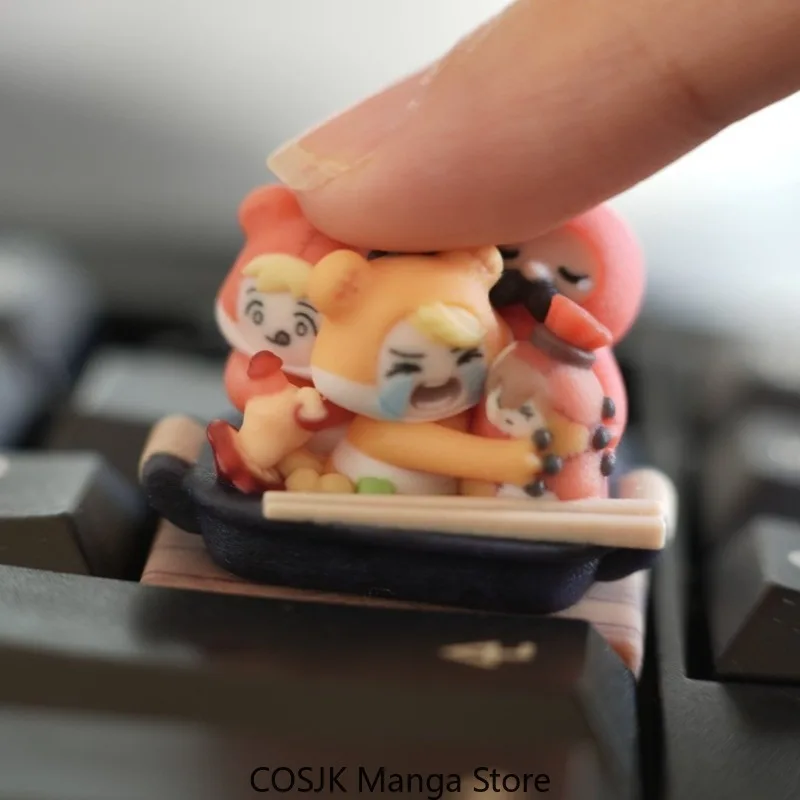 Anime Game Delicious in Dungeon Cute Keycaps Mechanical Keyboard Accessory Ornament Cartoon Figure Stand Display Model
Anime Game Delicious in Dungeon Cute Keycaps Mechanical Keyboard Accessory Ornament Cartoon Figure Stand Display Model