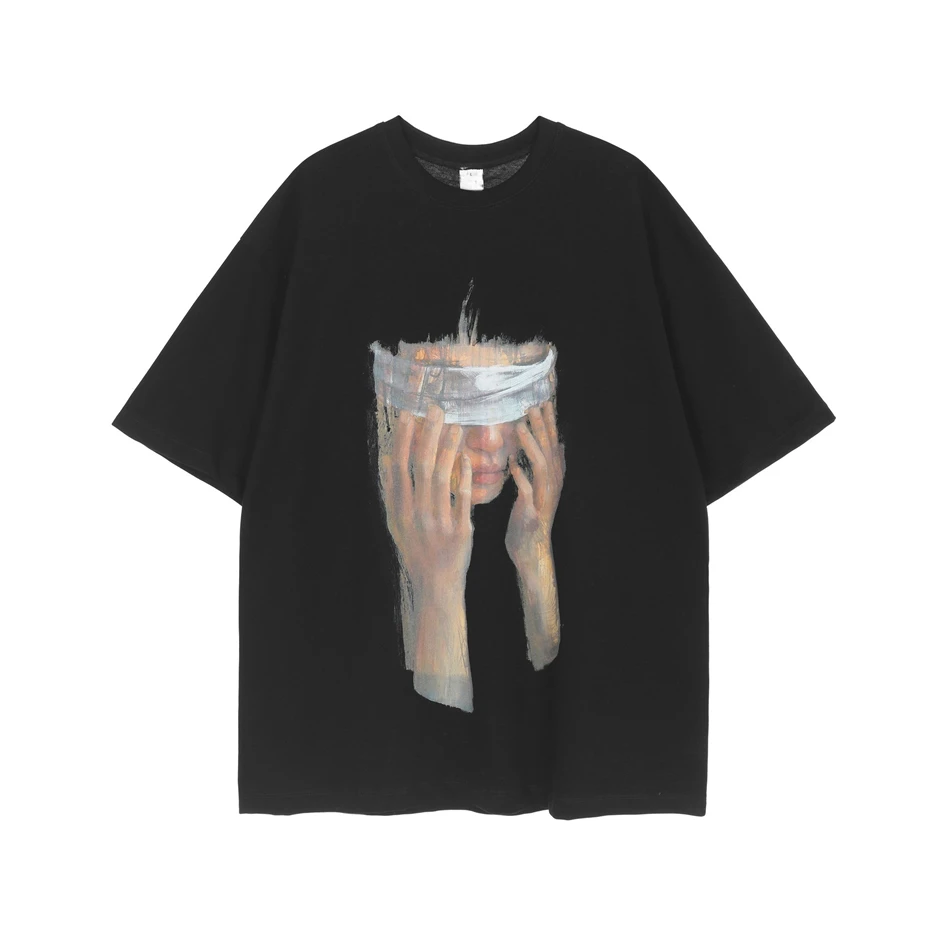 Oversized Mens Cotton TShirt Streetwear Hip Hop Punk Painting Tees Tops Men Harajuku Vintage Casual Short Sleeve T-Shirts Unisex
Oversized Mens Cotton TShirt Streetwear Hip Hop Punk Painting Tees Tops Men Harajuku Vintage Casual Short Sleeve T-Shirts Unisex