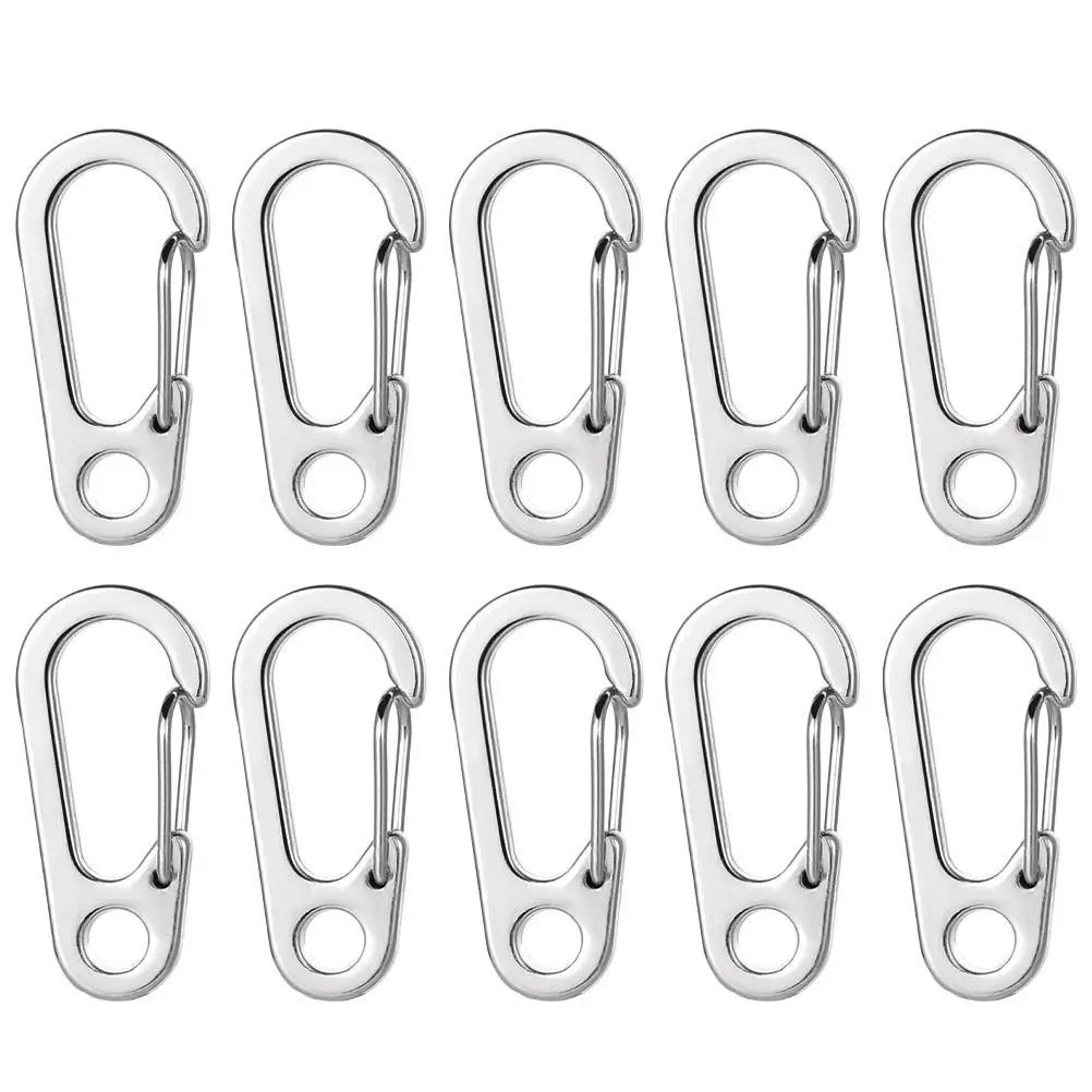 10pcs Keychain Buckle Zinc Alloy Durable Climbing Carabiner Clip Backpack Camping Holiday Gift Strong Capacity Multifunctional
10pcs Keychain Buckle Zinc Alloy Durable Climbing Carabiner Clip Backpack Camping Holiday Gift Strong Capacity Multifunctional