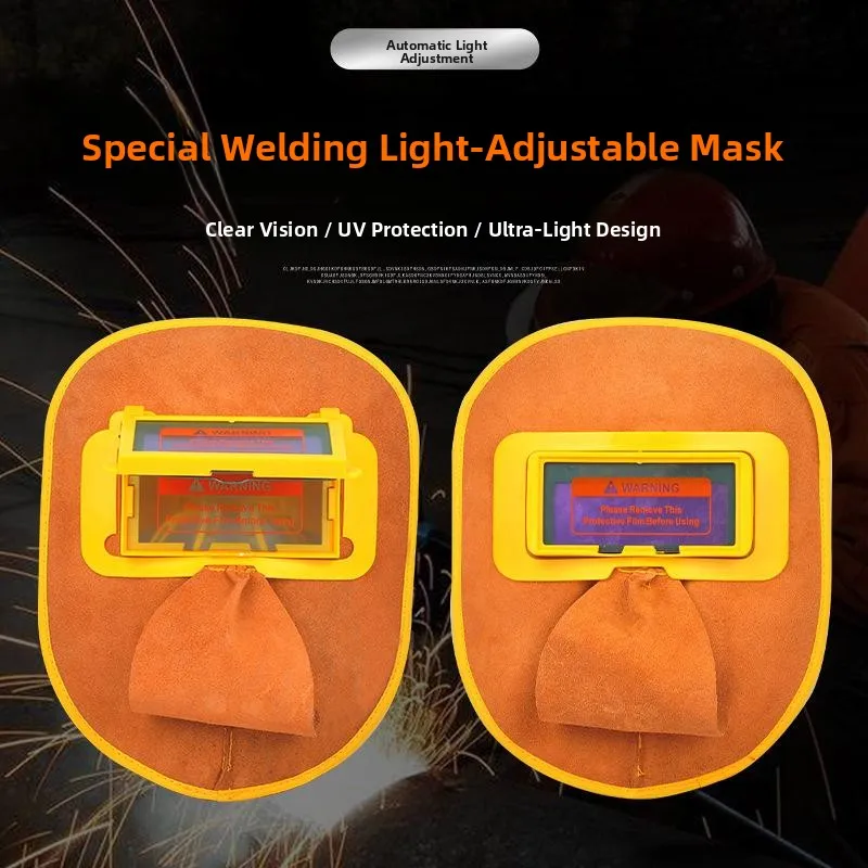 Leather Auatic Photo Welding Helmet Headwear pe Protection Mask Multi Ki Available Arc Welding Goggles
Leather Auatic Photo Welding Helmet Headwear pe Protection Mask Multi Ki Available Arc Welding Goggles