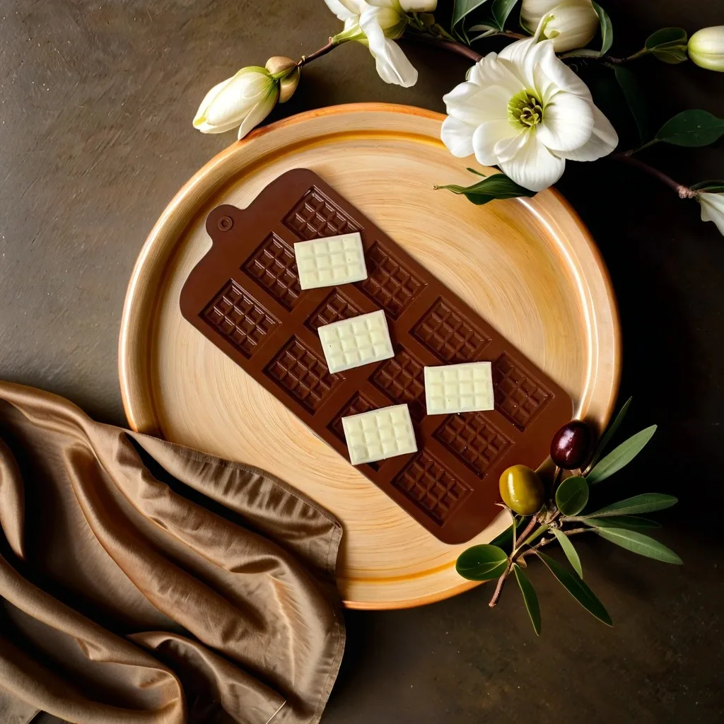 Silicone Mold 12 Even Chocolate Mold Fondant DIY Candy Bar Mould Cake Decoration Tools Kitchen Baking Accessories
Silicone Mold 12 Even Chocolate Mold Fondant DIY Candy Bar Mould Cake Decoration Tools Kitchen Baking Accessories