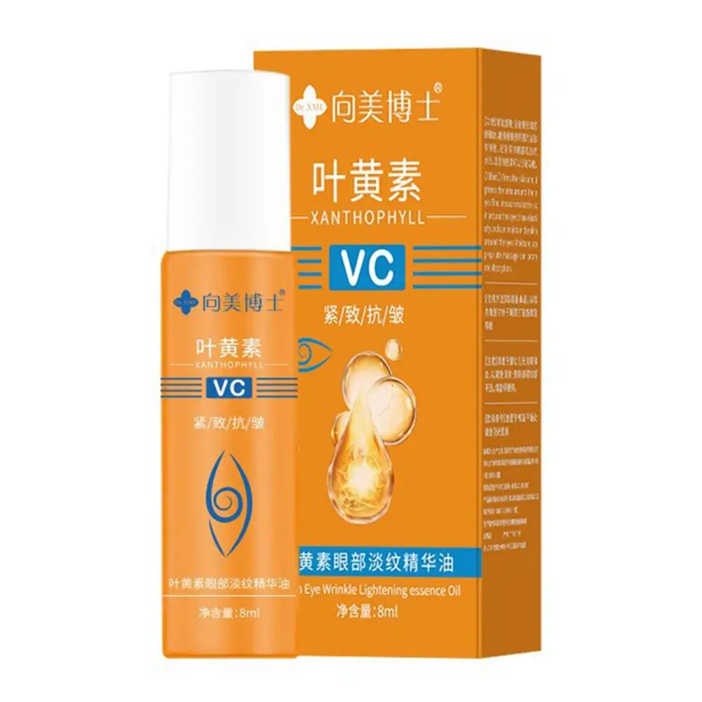 VC Lutein Eye Essence Oil Eye Roller Ball Removes Dark Circles Dullness Eraser Eye Bag Fade Fine Line Nourishing Eye Essence
VC Lutein Eye Essence Oil Eye Roller Ball Removes Dark Circles Dullness Eraser Eye Bag Fade Fine Line Nourishing Eye Essence