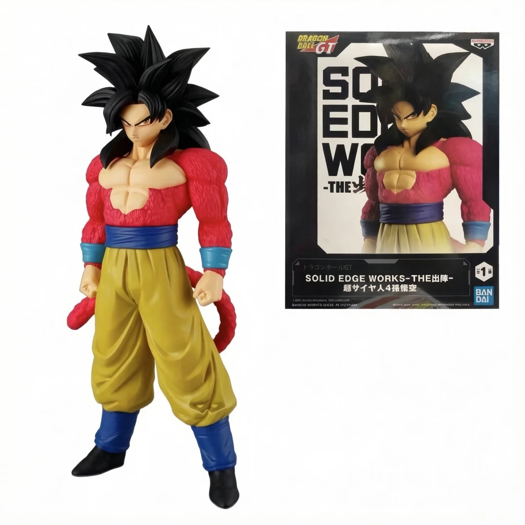 Bandai Banpresto Dragon Ball GT Solid Edge Works The Departure Super Saiyan 4 GOKO PVC Anime Figure Prize Model Toys For Fans
Bandai Banpresto Dragon Ball GT Solid Edge Works The Departure Super Saiyan 4 GOKO PVC Anime Figure Prize Model Toys For Fans