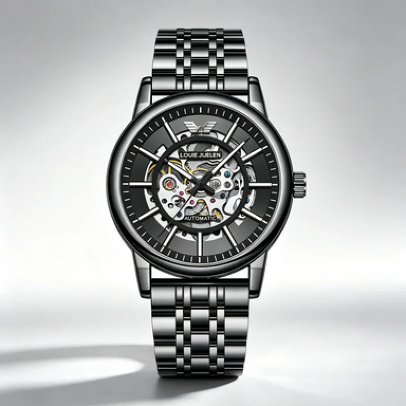 New Arrival Skeleton Luminous Men Self-Wind Mechanical Watch Stainless Steel Waterproof Daily Male Fashion Present
New Arrival Skeleton Luminous Men Self-Wind Mechanical Watch Stainless Steel Waterproof Daily Male Fashion Present