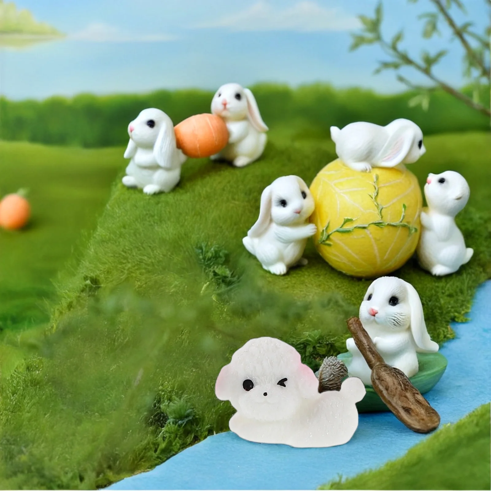 12 Pcs Dog Ornaments Resin Puppy Figurines Cute Car Plant Decor Mini Statue Small Animal Accessories Cartoon Model
12 Pcs Dog Ornaments Resin Puppy Figurines Cute Car Plant Decor Mini Statue Small Animal Accessories Cartoon Model