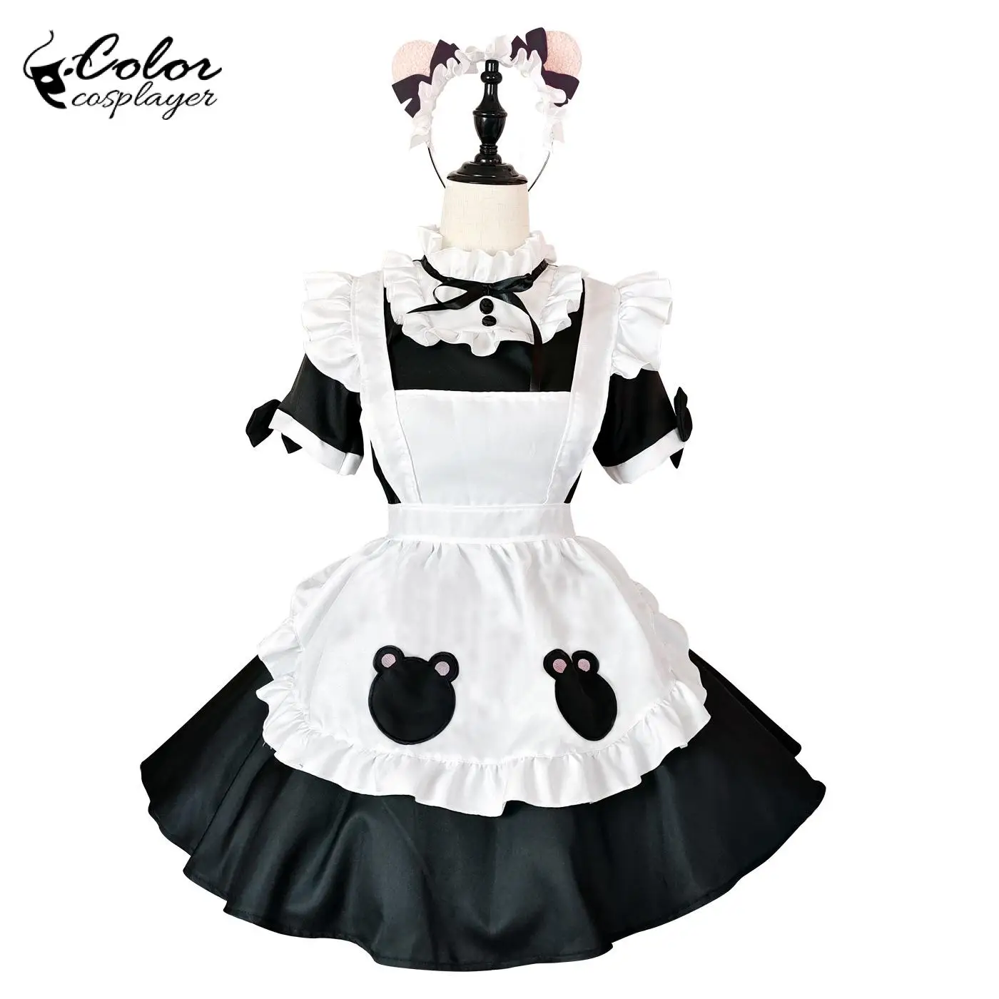 Color Cosplayer Maid Dress Costume Cosplay Costume Cute Lolita Black and White Maid Dress Servant Waiter Outfit Cosplay Costume 
Color Cosplayer Maid Dress Costume Cosplay Costume Cute Lolita Black and White Maid Dress Servant Waiter Outfit Cosplay Costume