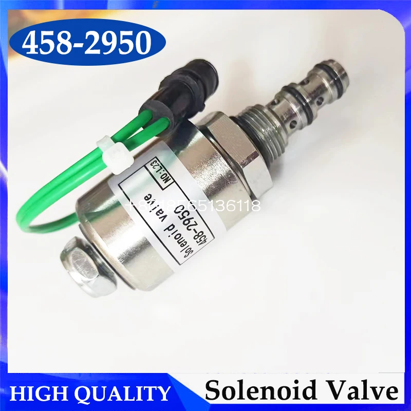 Запчасти для строительной техники: Электромагнитный клапан 24В 4582950 (458-2950) для моделей 12H, 120H, 135H, 140H, 160H
Запчасти для строительной техники: Электромагнитный клапан 24В 4582950 (458-2950) для моделей 12H, 120H, 135H, 140H, 160H