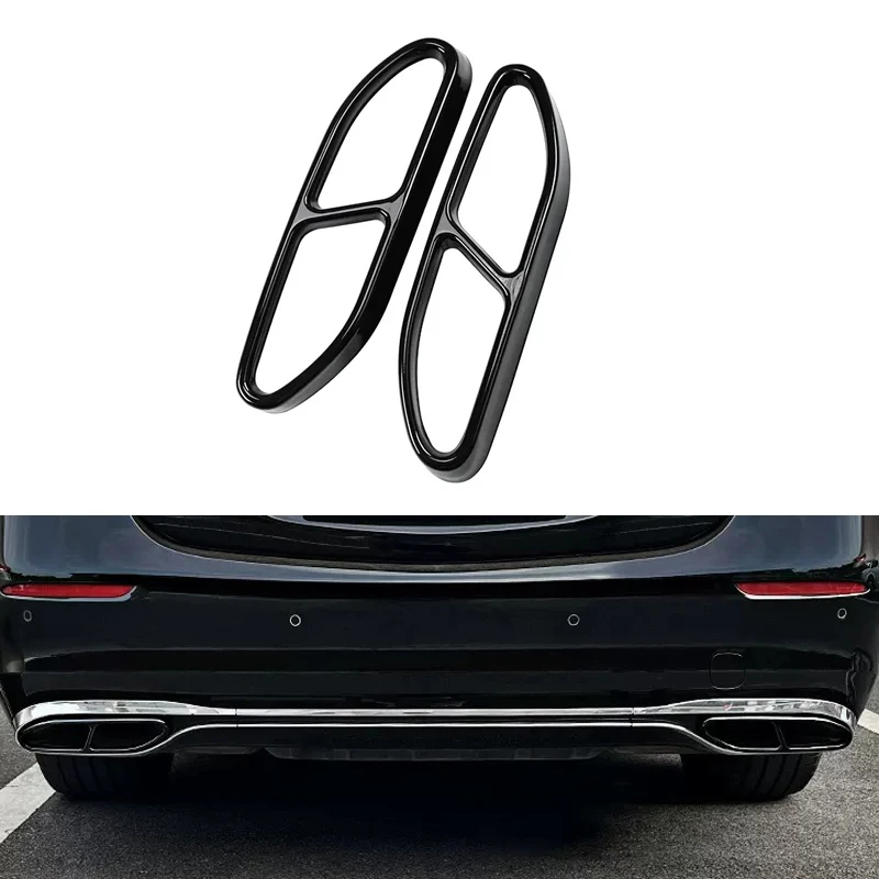Black / Silver Rear Dual Exhaust Pipe Sticks Covers For Mercedes Benz S class W221 W222 C217 A217 S400L S450L S500L
Black / Silver Rear Dual Exhaust Pipe Sticks Covers For Mercedes Benz S class W221 W222 C217 A217 S400L S450L S500L