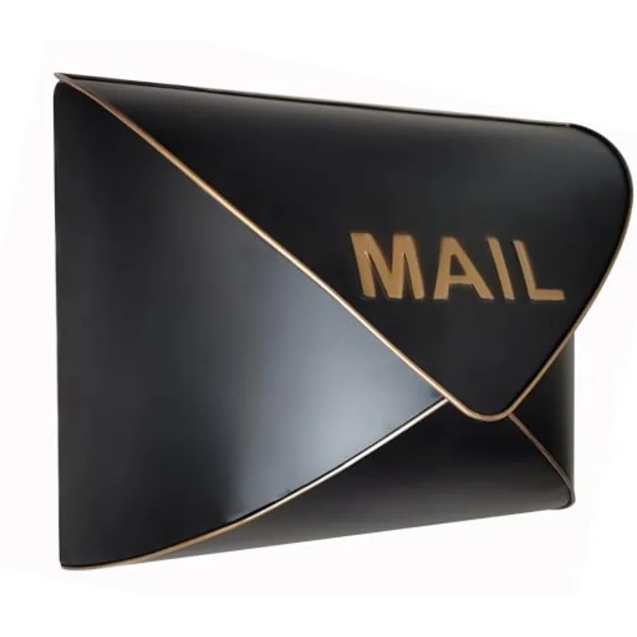 Wall-Mount Mailbox, Metal Post Box, Mailboxes for Outside - Envelope Mailbox
Wall-Mount Mailbox, Metal Post Box, Mailboxes for Outside - Envelope Mailbox