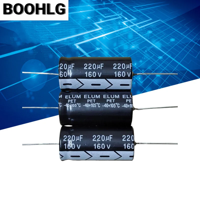 2 шт. 160 В 220 мкФ 220 мкФ 160 В оригинальный аудио осевой электролитический конденсатор 22X41
2 шт. 160 В 220 мкФ 220 мкФ 160 В оригинальный аудио осевой электролитический конденсатор 22X41