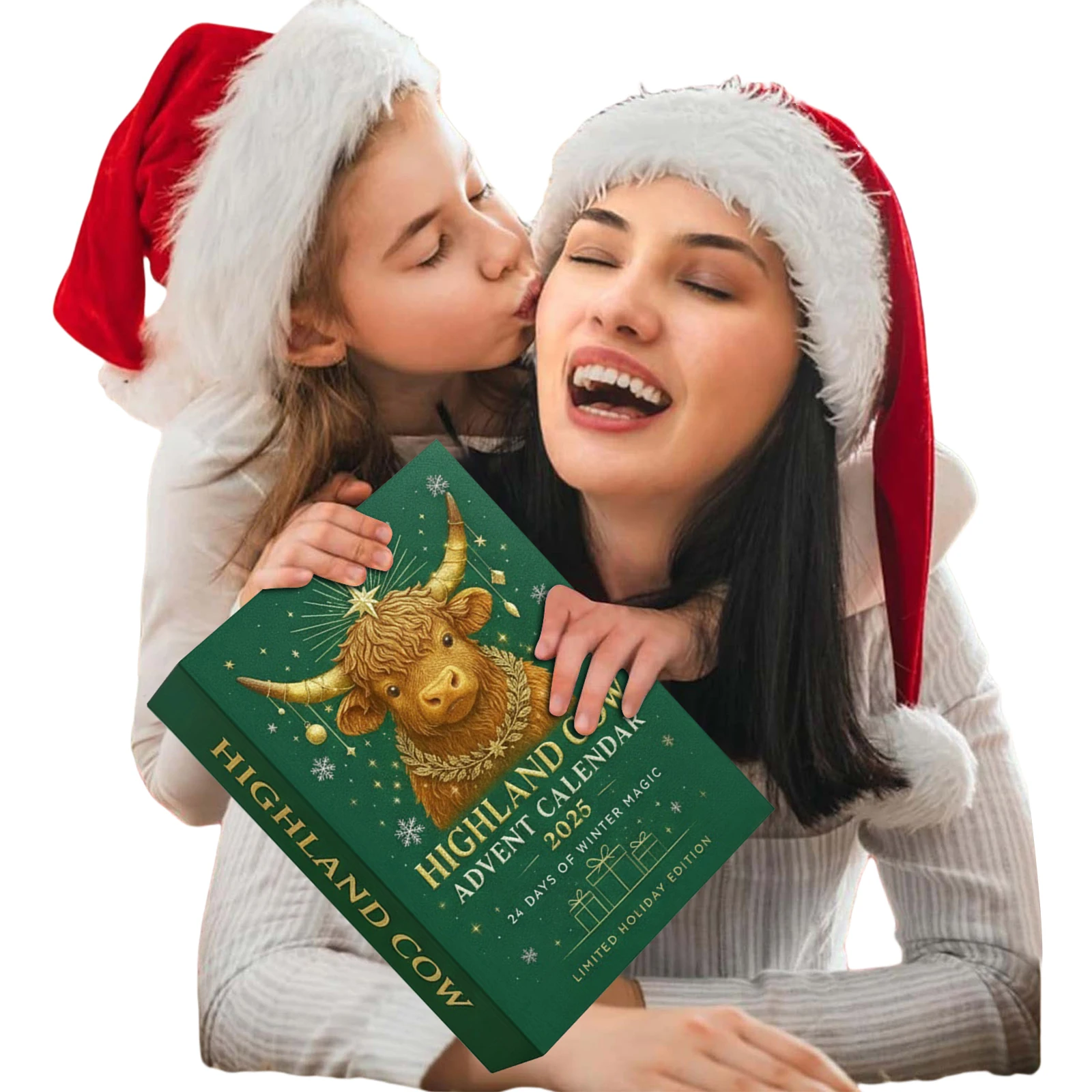 Highland Cow 24 Days Christmas Countdown Calendar with 24 Highland Cow Ornaments Advent Countdown Calendar Xmas Surprise Gifts
Highland Cow 24 Days Christmas Countdown Calendar with 24 Highland Cow Ornaments Advent Countdown Calendar Xmas Surprise Gifts