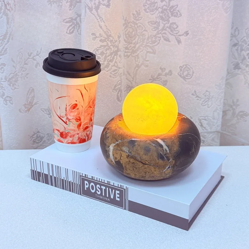 Nordic Minimalist Natural Marble Table Lamp Modern Desktop Decor Lamp For Living Room
Nordic Minimalist Natural Marble Table Lamp Modern Desktop Decor Lamp For Living Room
