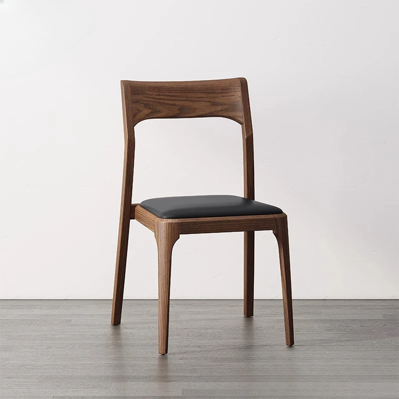 Walnut solid wood dining chair light luxury household minimalist cloud chair ash wood dining table chair backrest simple Nordic
Walnut solid wood dining chair light luxury household minimalist cloud chair ash wood dining table chair backrest simple Nordic