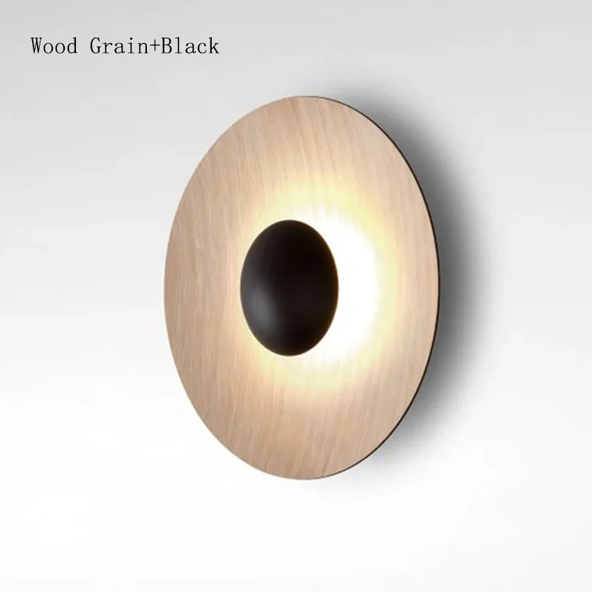 Nordic Wood Grain Round Led Wall Lamp Modern Creative Living Room Bedside Bedroom Wall Light Staircase Aisle Corridor Sconces
Nordic Wood Grain Round Led Wall Lamp Modern Creative Living Room Bedside Bedroom Wall Light Staircase Aisle Corridor Sconces
