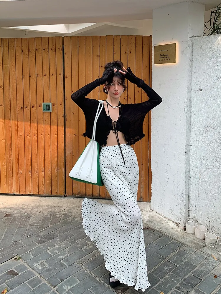 DULA ort вязаный солнцезащитный кардиган женский тонкий летний новый Sle утягивающая верхняя одежда топ корейский Sle Commute Faion
DULA ort вязаный солнцезащитный кардиган женский тонкий летний новый Sle утягивающая верхняя одежда топ корейский Sle Commute Faion