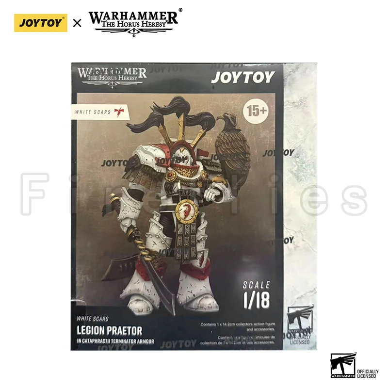 1/18 JOYTOY Action Figure The Horus Heresy White Scars Legion Praetor in Cataphractii Terminator Armour Anime Toy
1/18 JOYTOY Action Figure The Horus Heresy White Scars Legion Praetor in Cataphractii Terminator Armour Anime Toy