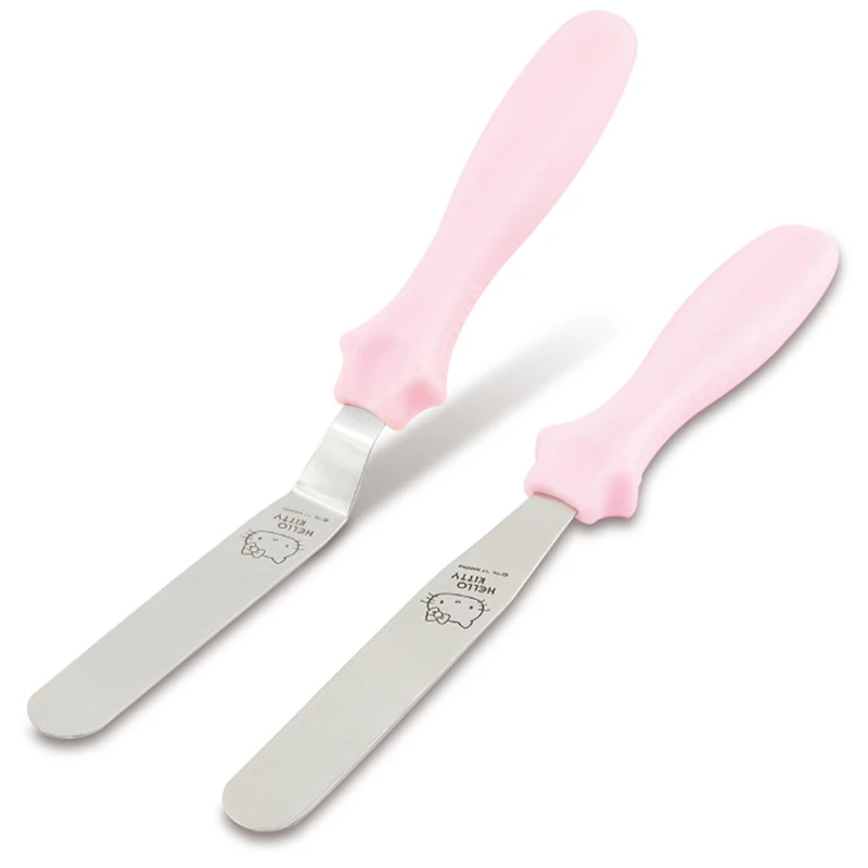 2pcs Sanrio Kawaii Hello Kitty Food Grade Stainless Steel Cake Spatula Anime Cartoon Baking Tool Set Butter Decorating Spatula
2pcs Sanrio Kawaii Hello Kitty Food Grade Stainless Steel Cake Spatula Anime Cartoon Baking Tool Set Butter Decorating Spatula