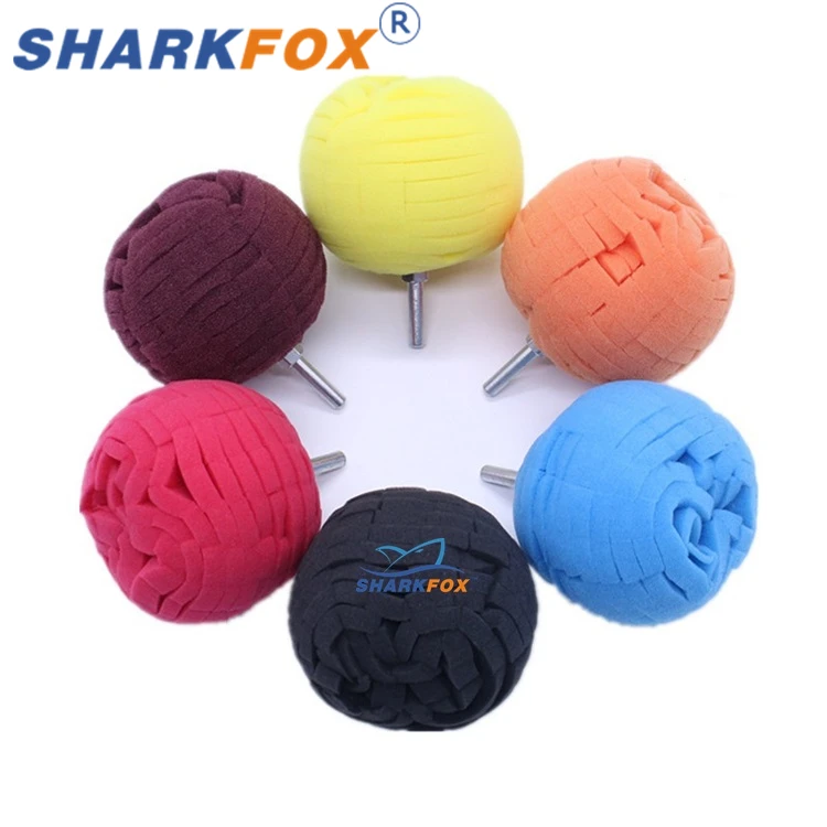 Car Polishing Pad Drill Ball Car Sponge Polishing Pad Detailed Scratch Polishing Shank Diameter 6mm for Automotive Tire Hub Care
Car Polishing Pad Drill Ball Car Sponge Polishing Pad Detailed Scratch Polishing Shank Diameter 6mm for Automotive Tire Hub Care