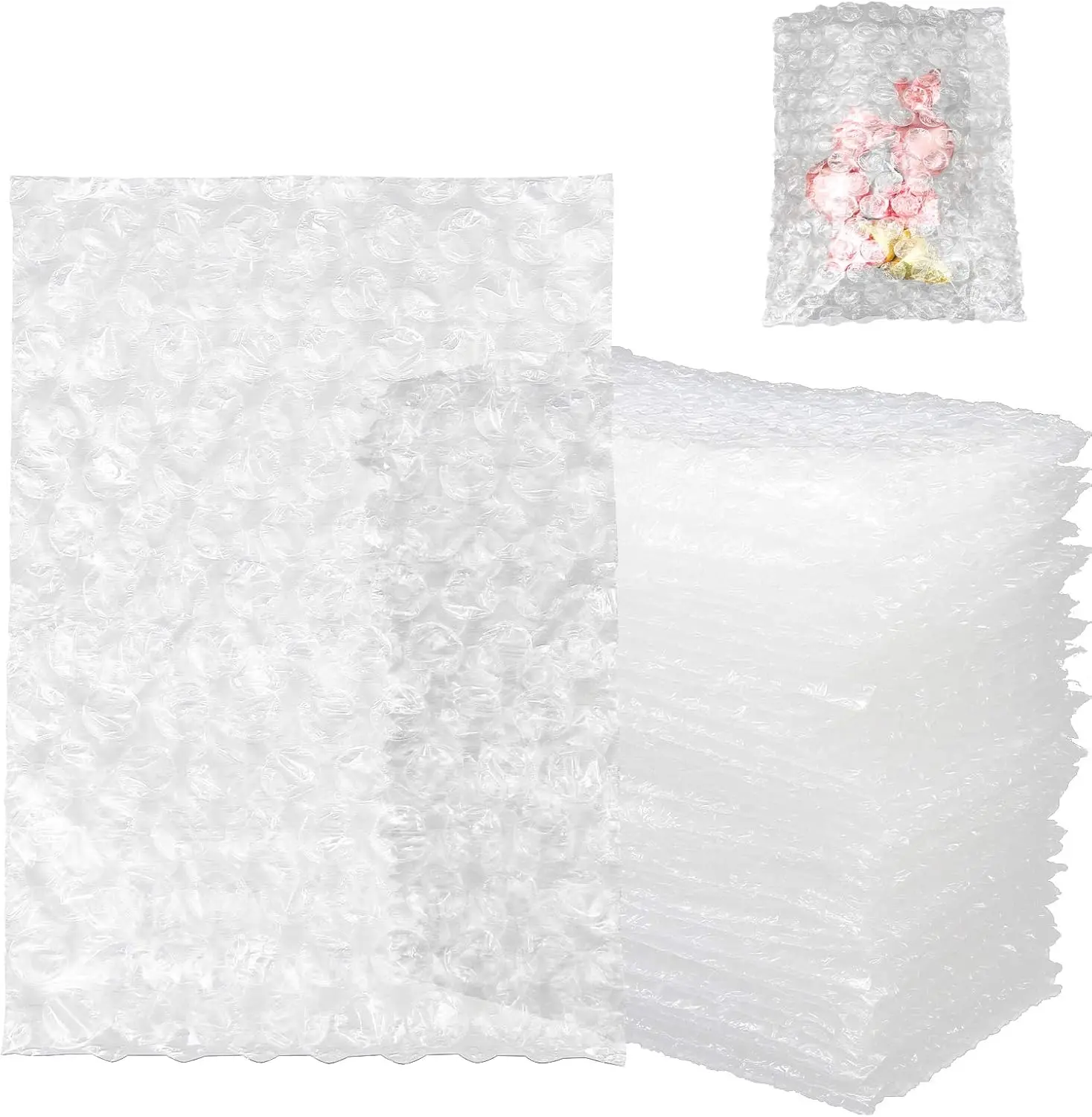 200 Pack 4x6 Inch Bubble Cushion Wrap Bags for Shipping Small Items, Double Walled Clear Pouch for Moving Storage
200 Pack 4x6 Inch Bubble Cushion Wrap Bags for Shipping Small Items, Double Walled Clear Pouch for Moving Storage