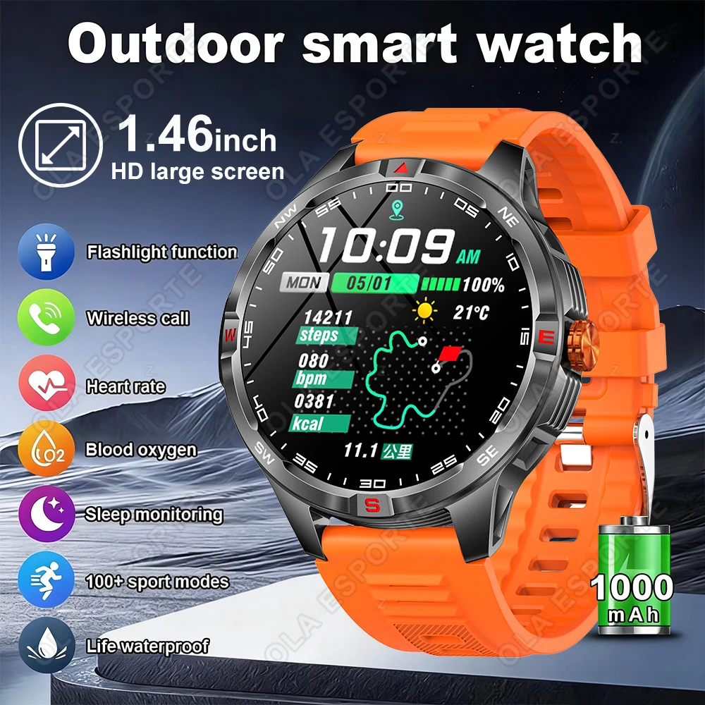 Новые умные часы Ultra HD с экраном 1,46 дюйма, NFC, GPS, Bluetooth-вызовами, аккумулятором 1000 мАч, для спорта и фитнеса, водонепроницаемые IP68
Новые умные часы Ultra HD с экраном 1,46 дюйма, NFC, GPS, Bluetooth-вызовами, аккумулятором 1000 мАч, для спорта и фитнеса, водонепроницаемые IP68