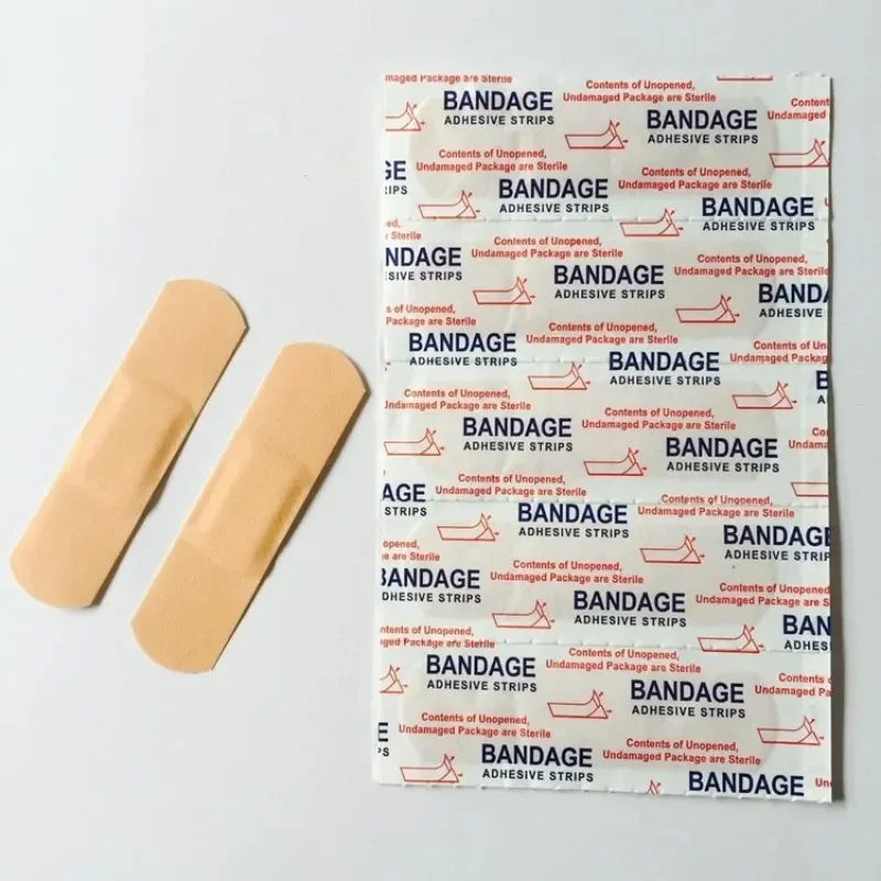 50Pcs/Set PE Band Aid Breathable Adhesive Bandages for Wound Dressing Patch Skin Protection Tape First Aid Strips Plasters
50Pcs/Set PE Band Aid Breathable Adhesive Bandages for Wound Dressing Patch Skin Protection Tape First Aid Strips Plasters