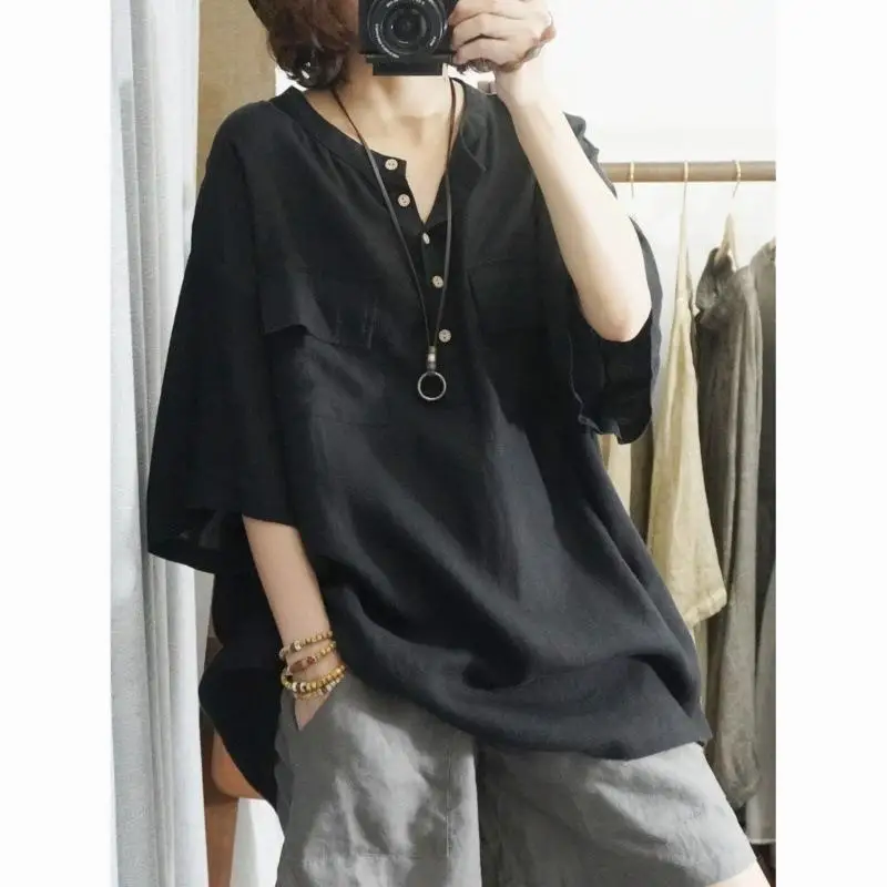 Women's Casual Top SVE f irt Loose Size Large Cosplay Costume Five-Quarter Sve Anime Themed Faion Sto Available
Women's Casual Top SVE f irt Loose Size Large Cosplay Costume Five-Quarter Sve Anime Themed Faion Sto Available