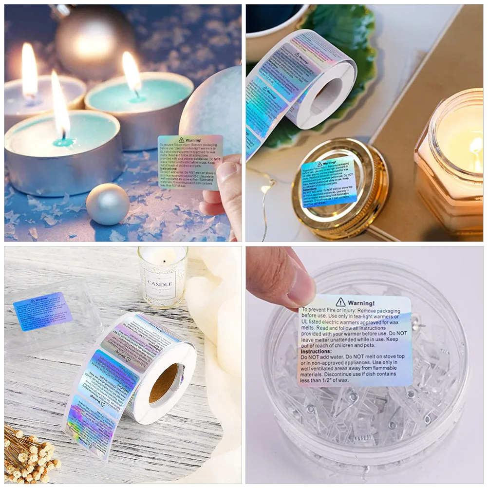 1 Roll Warning Labels Clear English Wax Melt Safety Stickers for Making DIY Jar Sealing Round Adhesive Warning
1 Roll Warning Labels Clear English Wax Melt Safety Stickers for Making DIY Jar Sealing Round Adhesive Warning